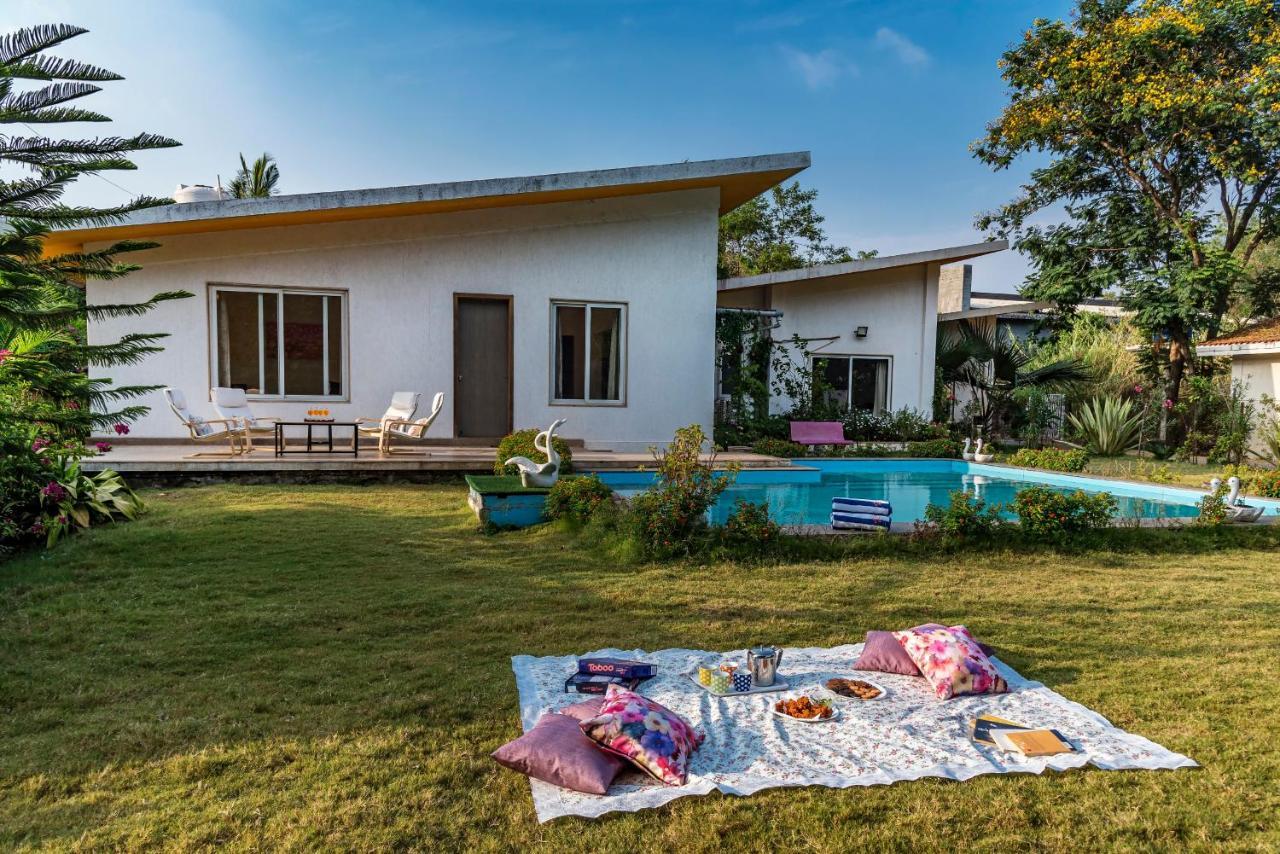 Saffronstays Roselle, Malavli - Pet-Friendly Pool Villa With Modern Interiors لونافالا المظهر الخارجي الصورة