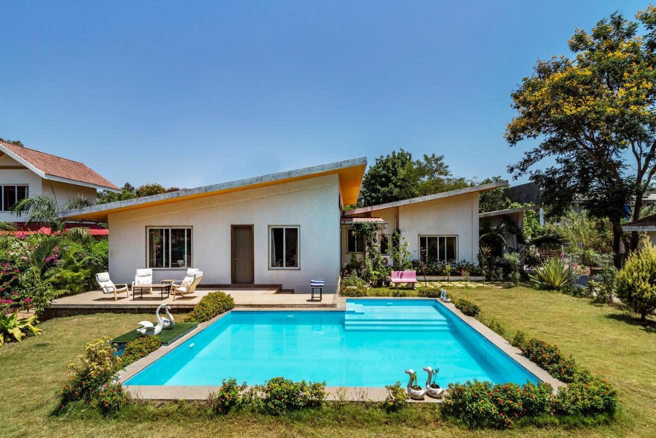 Saffronstays Roselle, Malavli - Pet-Friendly Pool Villa With Modern Interiors لونافالا المظهر الخارجي الصورة